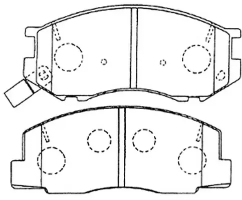 Brake Pad Set, disc brake (FP0263)