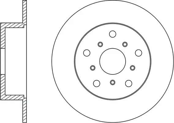 Brake Disc (FR0590)