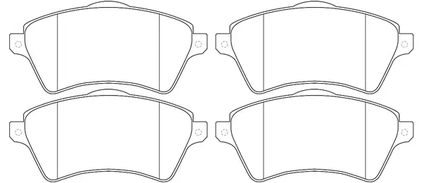 Brake Pad Set, disc brake (FP0926)