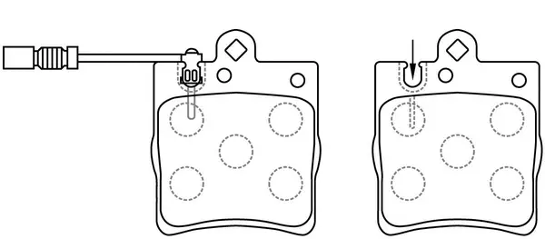 Brake Pad Set, disc brake (FP1220E)