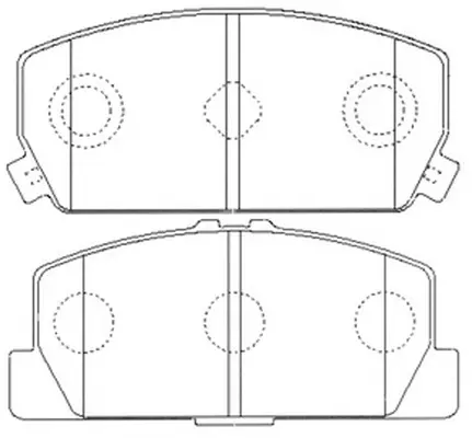 Brake Pad Set, disc brake (FP3133)