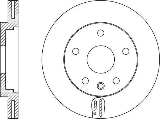 Brake Disc (FR0736V)