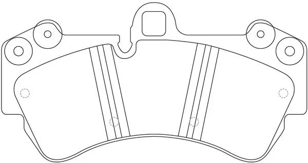 Brake Pad Set, disc brake (FP3273E)