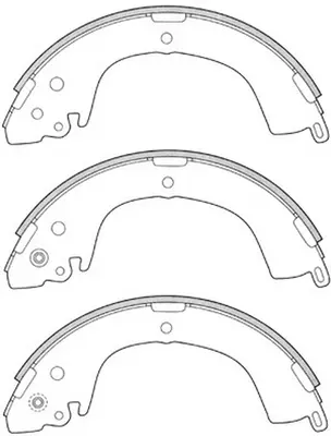 Brake Shoe Set (FT3312)