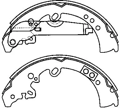 Brake Shoe Set (FT1081)
