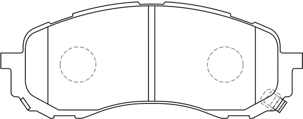 Brake Pad Set, disc brake (FP7177)