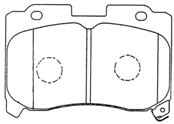 Brake Pad Set, disc brake (FP0629)
