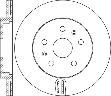Brake Disc (FR1028V)