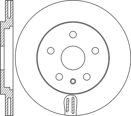 Brake Disc (FR0866V)