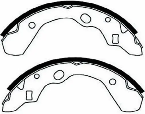 Brake Shoe Set (FT5233)