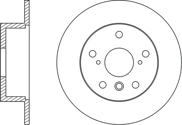 Brake Disc (FR0591)