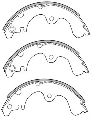 Brake Shoe Set (FT1192)