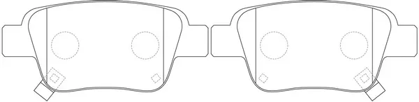 Brake Pad Set, disc brake (FP0239)