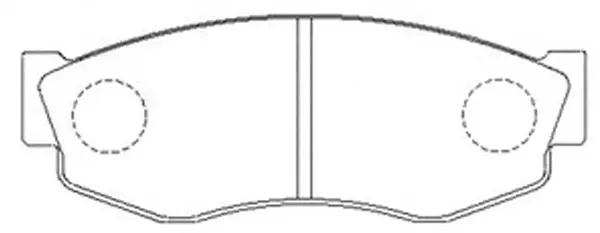 Brake Pad Set, disc brake (FP2111)