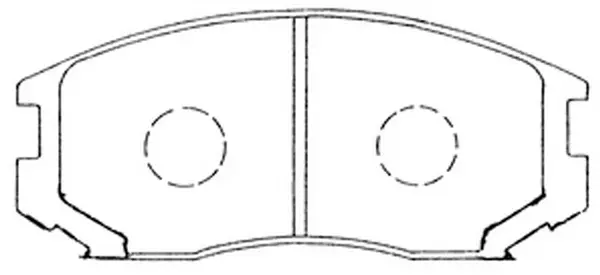 Brake Pad Set, disc brake (FP0602)