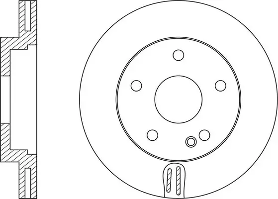 Brake Disc (FR0699V)