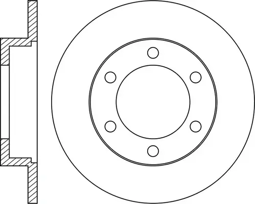 Brake Disc (FR0932)