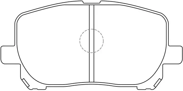 Brake Pad Set, disc brake (FP0923)