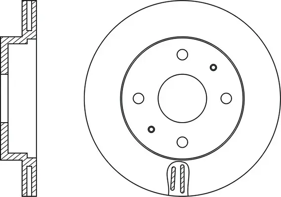 Brake Disc (FR0213V)