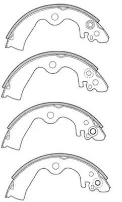 Brake Shoe Set (FT2143)