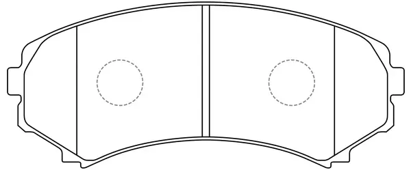 Brake Pad Set, disc brake (FP0867)