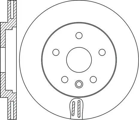 Brake Disc (FR0897V)