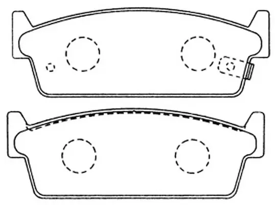 Brake Pad Set, disc brake (FP0479)