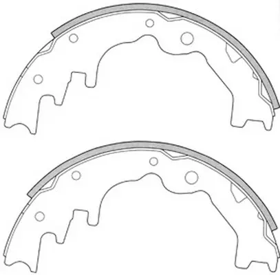 Brake Shoe Set (FT5234)