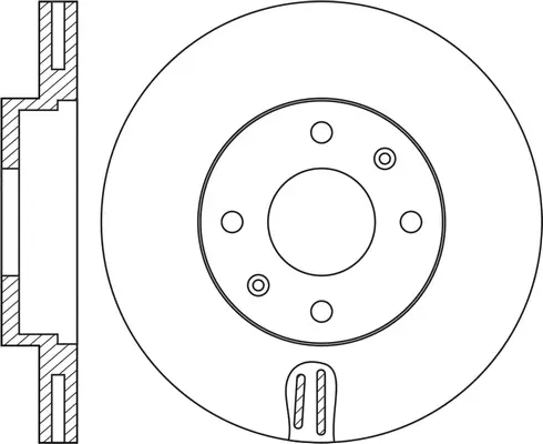 Brake Disc (FR0211V)
