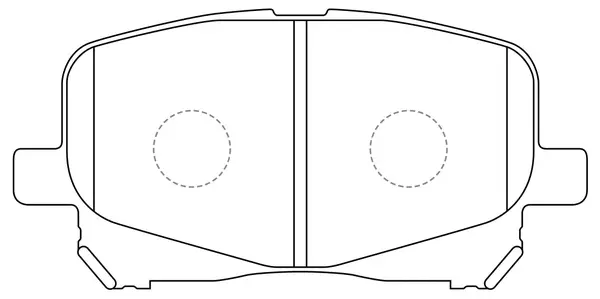 Brake Pad Set, disc brake (FP1227)