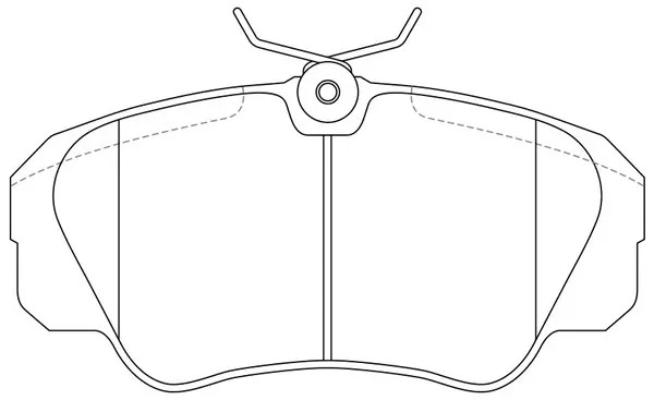 Brake Pad Set, disc brake (FP0720)
