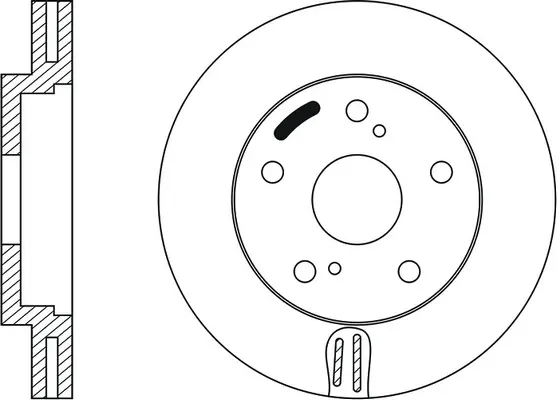 Brake Disc (FR0119V)