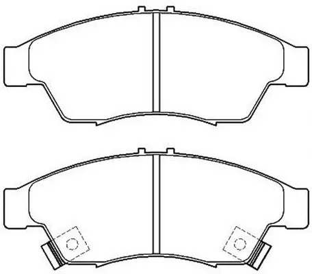Brake Pad Set, disc brake (FP0948)
