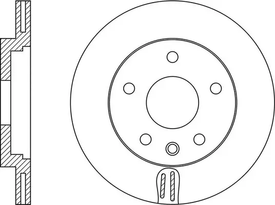 Brake Disc (FR0714V)