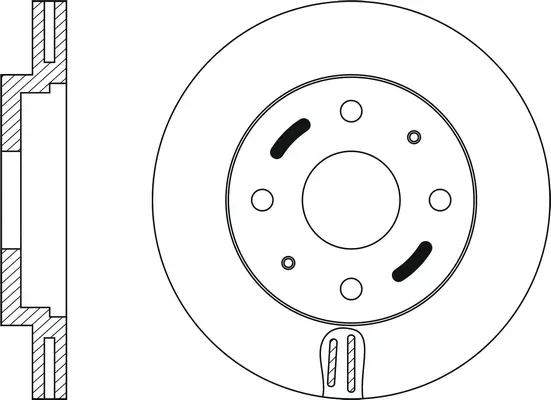 Brake Disc (FR0227V)