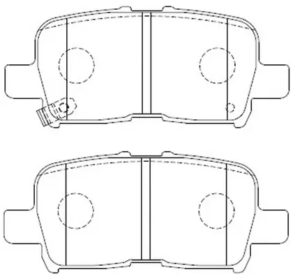 Brake Pad Set, disc brake (FP0865)