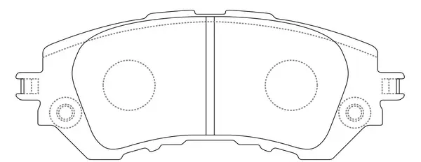 Brake Pad Set, disc brake (FP1950)