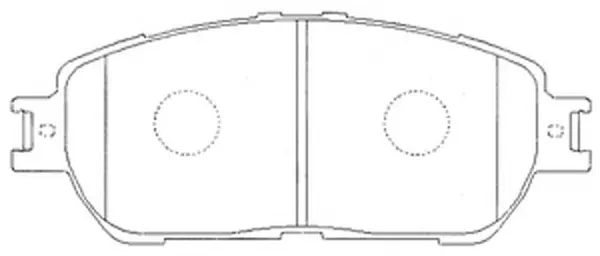 Brake Pad Set, disc brake (FP0906)