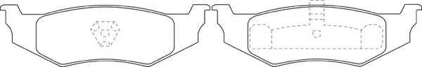 Brake Pad Set, disc brake (FP3391)