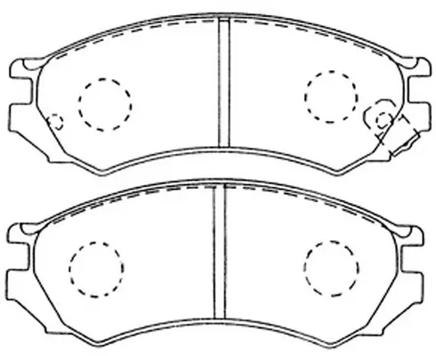 Brake Pad Set, disc brake (FP0507)