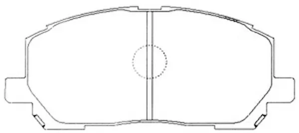 Brake Pad Set, disc brake (FP0884)