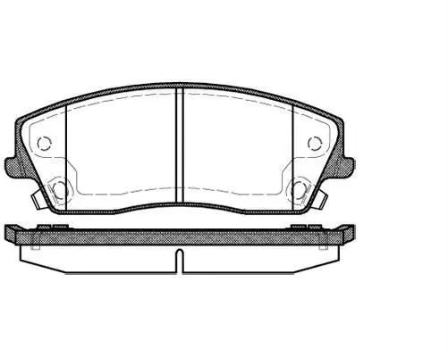 Brake Pad Set, disc brake (FP1056)