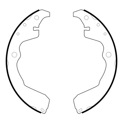 Brake Shoe Set (FT1529)