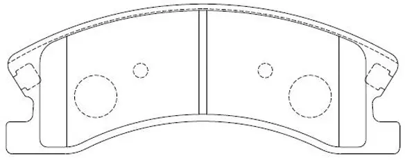 Brake Pad Set, disc brake (FP0945)