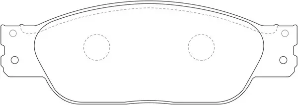 Brake Pad Set, disc brake (FP0805)