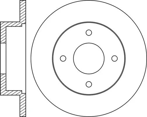 Brake Disc (FR0151)