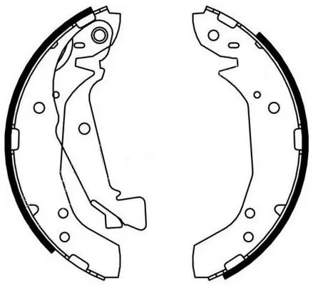Brake Shoe Set (FT3078)