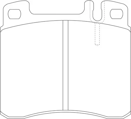 Brake Pad Set, disc brake (FP1234)