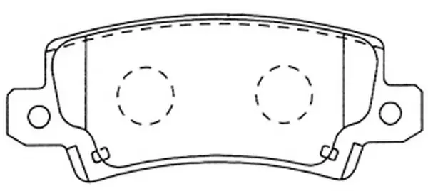 Brake Pad Set, disc brake (FP1216)