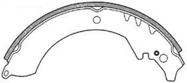 Brake Shoe Set (FT6006)